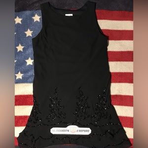 NWOT Vintage Womens R&M RICHARDS Black Dress rlpc rlx Lauren rl coach Kors prom